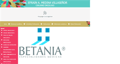 Desktop Screenshot of oncologiabetania.org